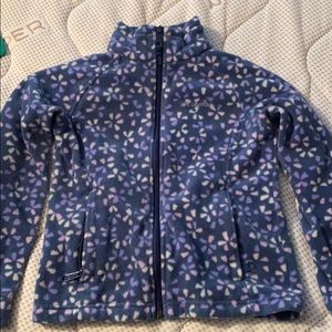Girls Columbia fleece jacket